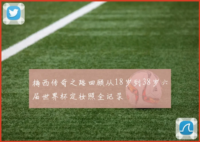 梅西传奇之路回顾从18岁到38岁六届世界杯定妆照全记录